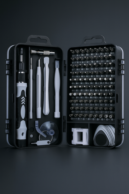 Juego destornilladores 115 piezas ALTA CALIDAD