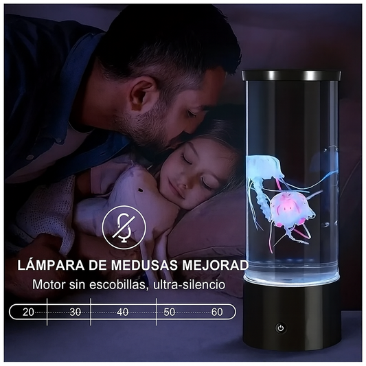 Luz Nocturna Con Forma De Medusa